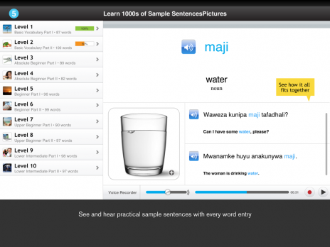 Screenshot 6 - Learn Swahili - WordPower 